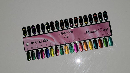 9D Cateye Collection 18 Colours 15ml Bottles