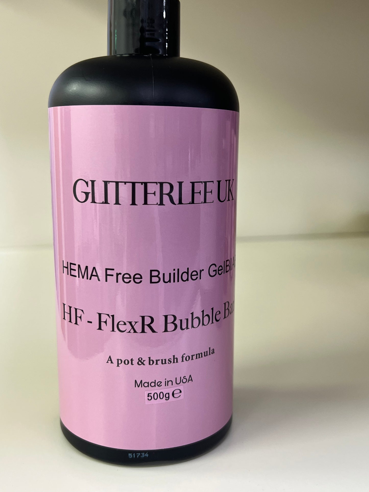 FlexR Bubble Bath Builder Gel in pot