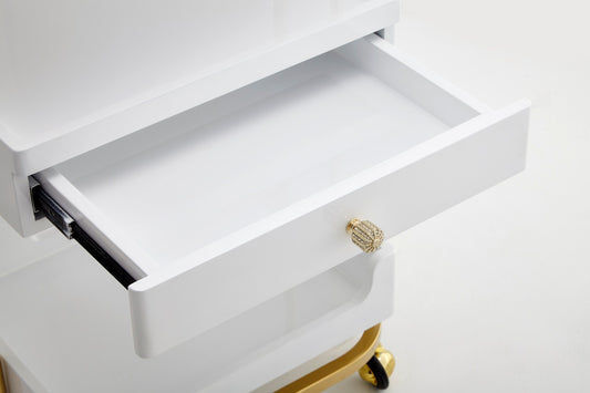 Beauty Spa Trolley - White Delux