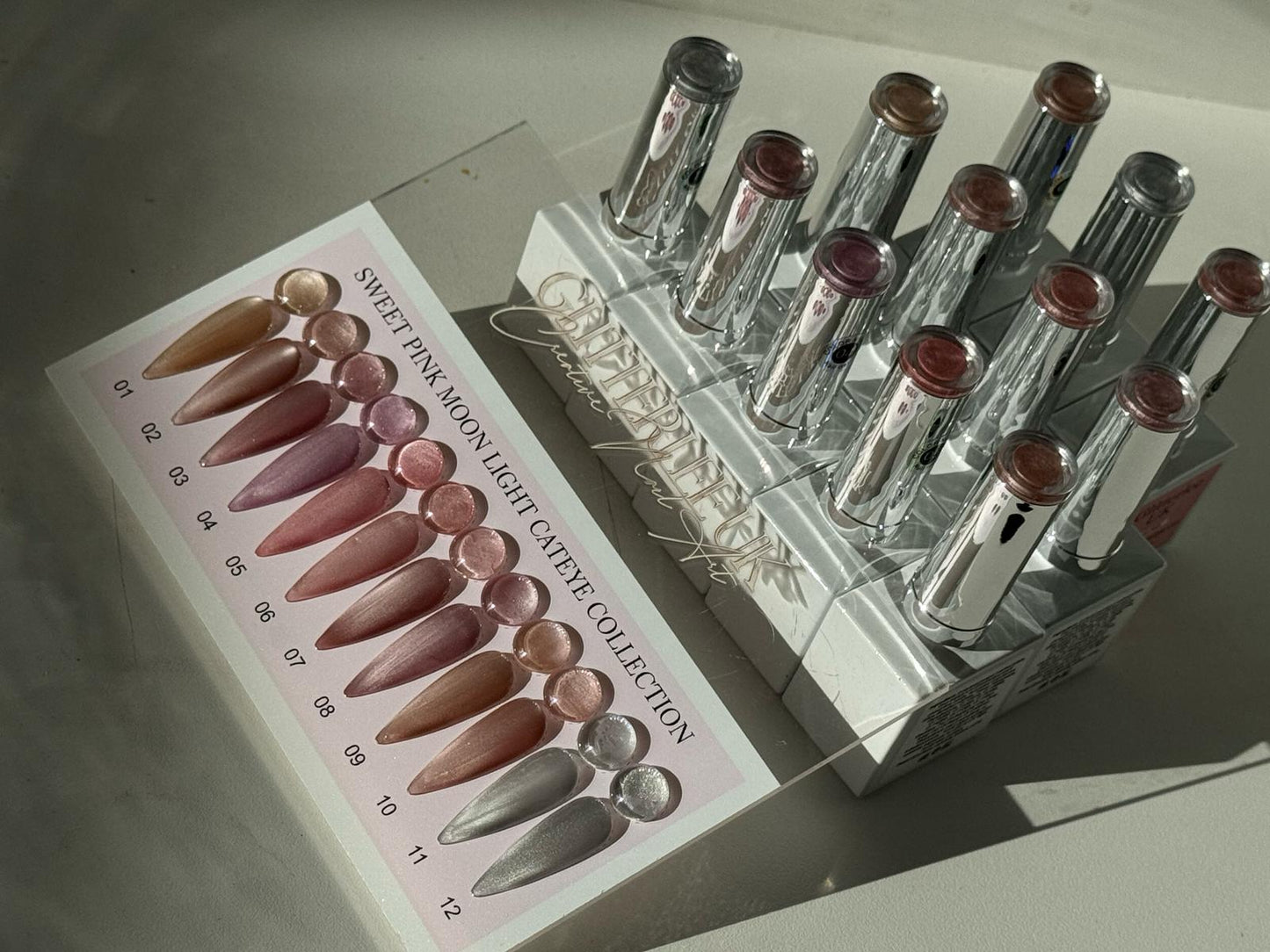 Sweet Pink Moonlight Cateye Collection