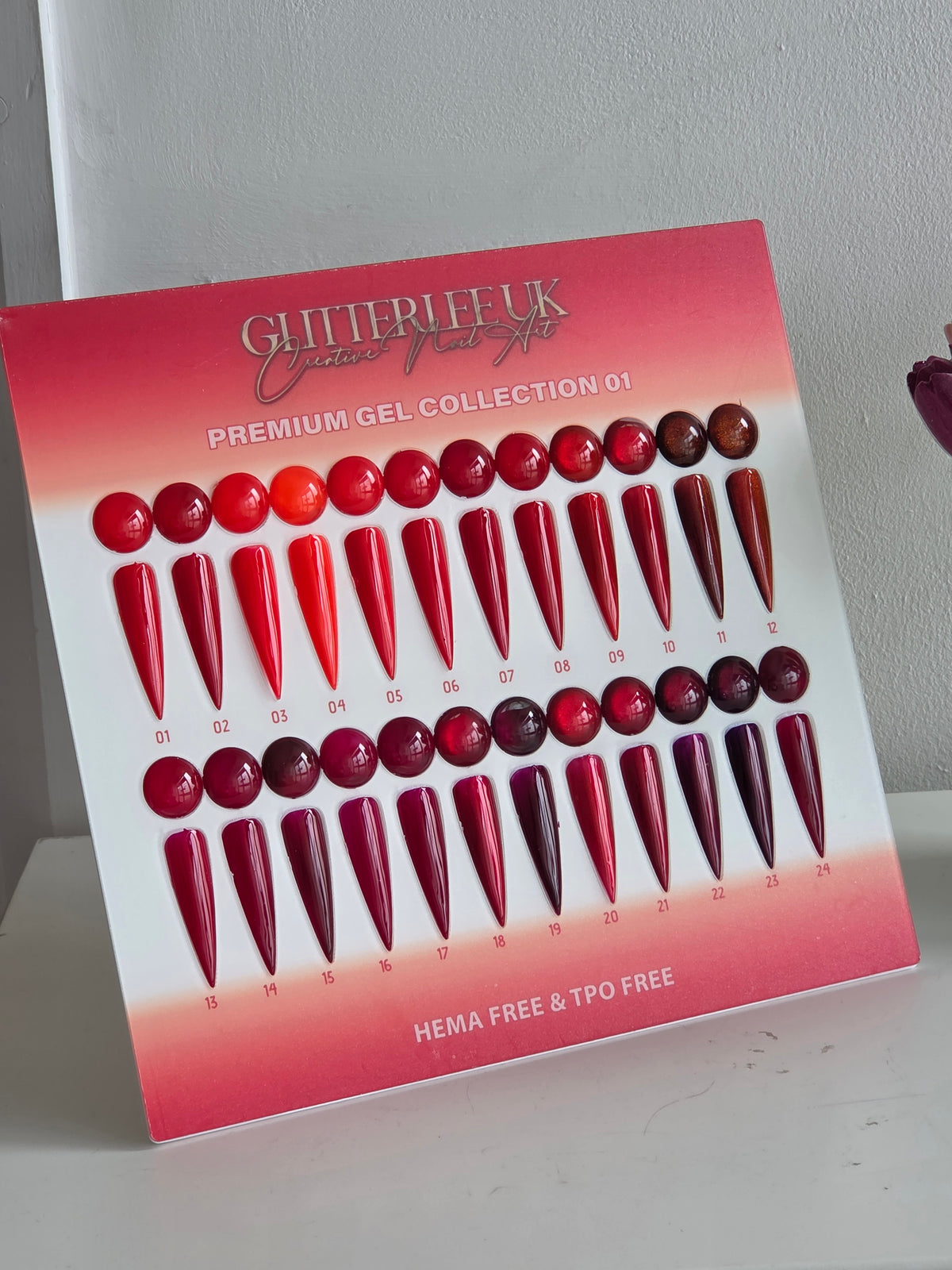 HEMA FREE TPO FREE gel polish 24 colors