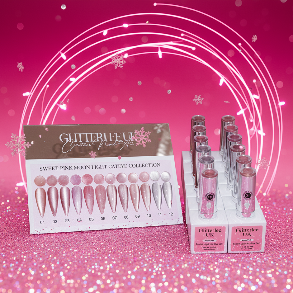 Sweet Pink Moonlight Cateye Collection