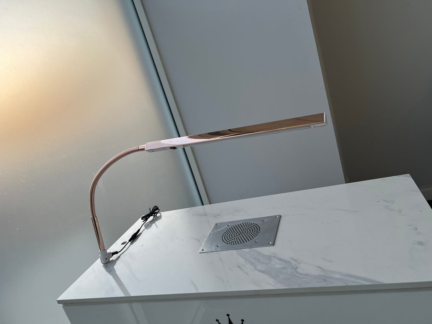 Desk Lamp  Rose Gold