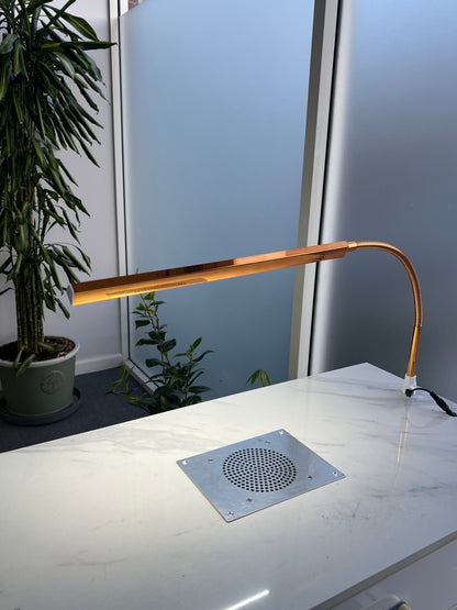 Desk Lamp  Bright  Gold