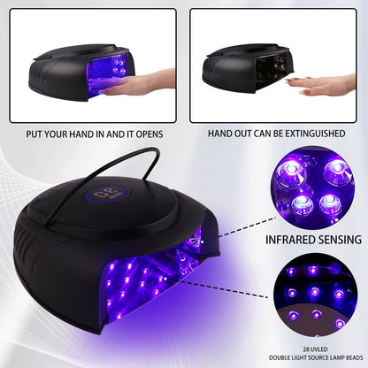UV LAMP 64W POWER 28 LED ( WIRELESS )