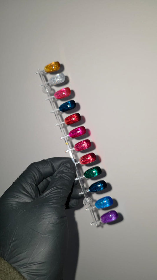 Crown Jewels Cateye Collection 12 Colors