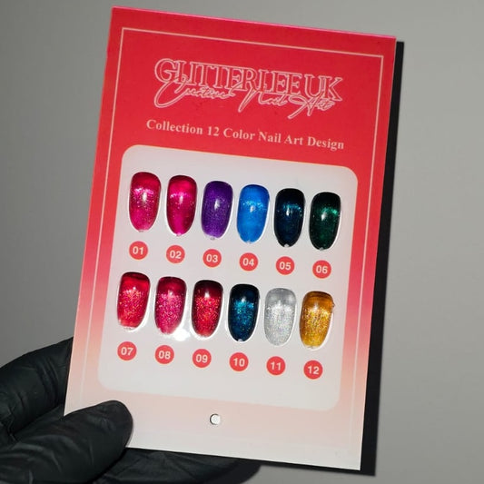 Crown Jewels Cateye Collection 12 Colors