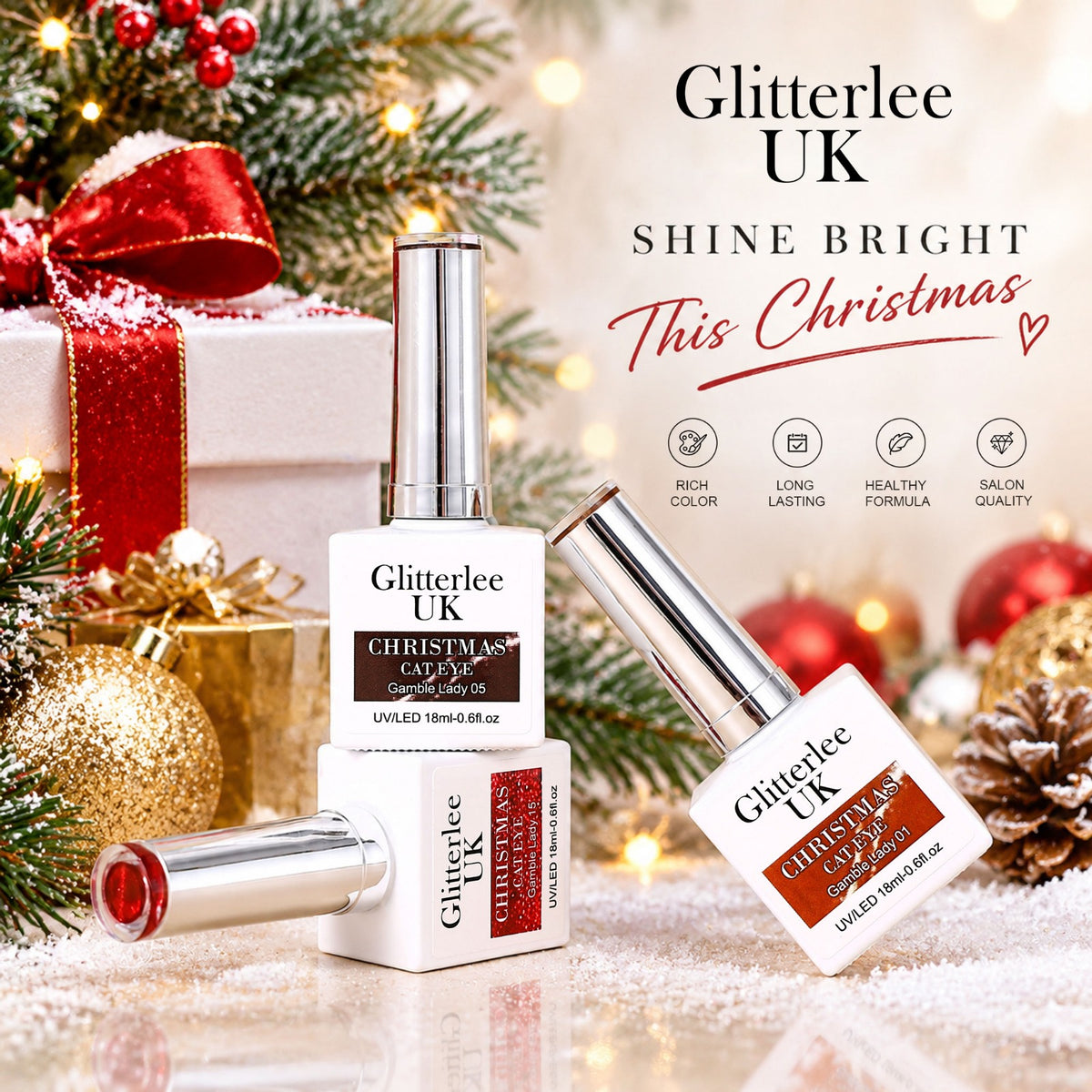 Autumn Winter Christmas Catete Collection 16 colors ( Professional Salon Users )