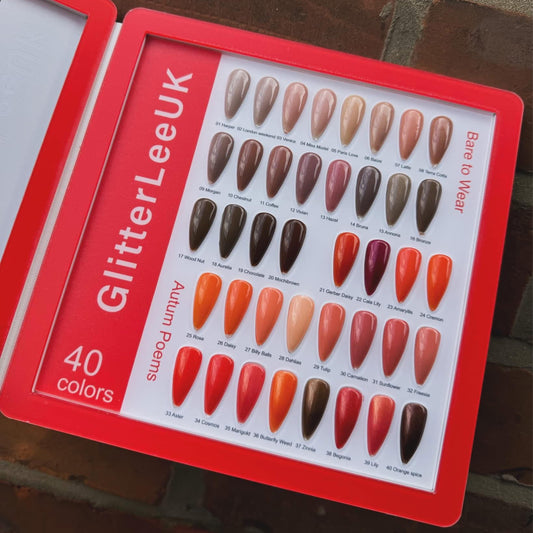 Autumn Gel Polish Collection 40 Colours