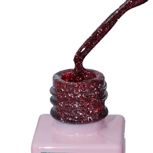 Glitter Liner Under Mistletoe