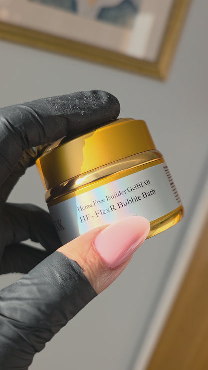 FlexR Bubble Bath Builder Gel in pot