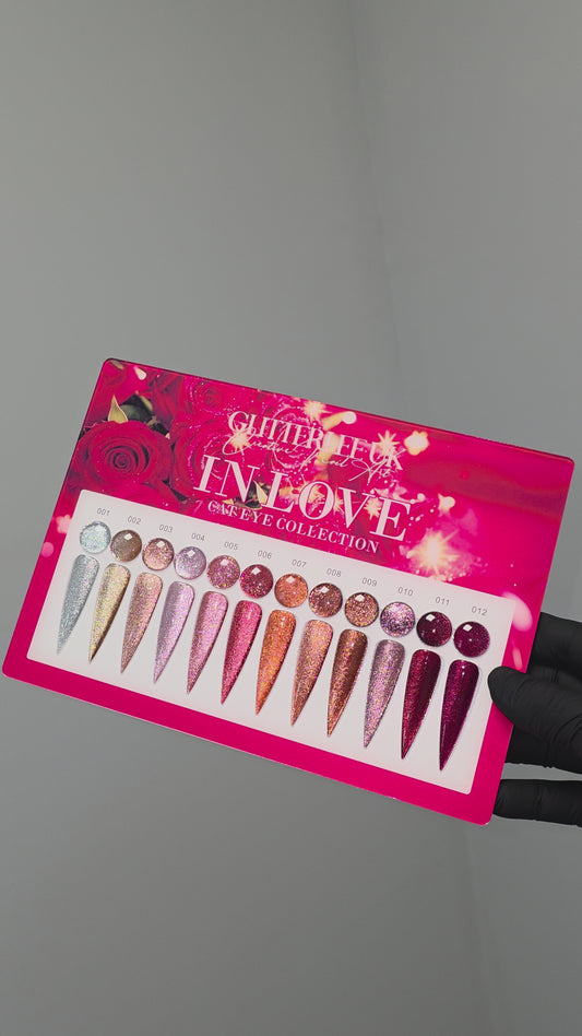 IN LOVE CATEYE GEL POLISH COLLECTION X 12 COLOR