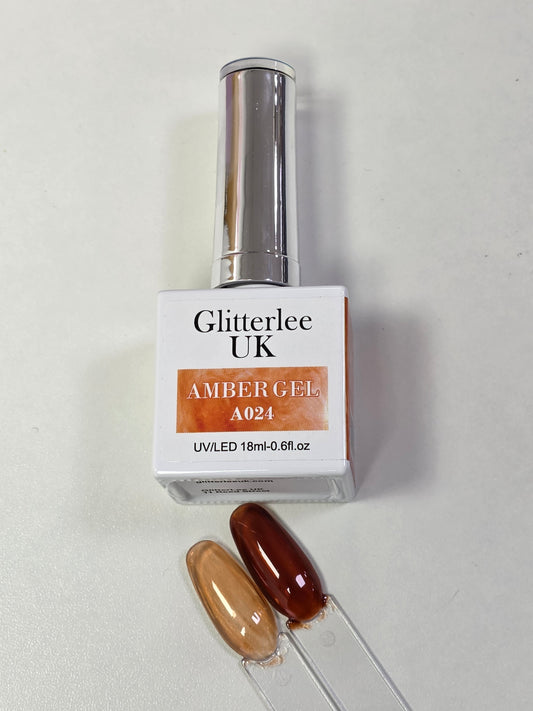 Amber Gel - tortoi Shell art gel BROWN