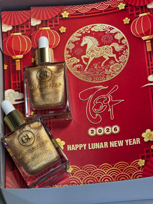 MADE IN FRANCE  luxurious glitter body & cuticle oil