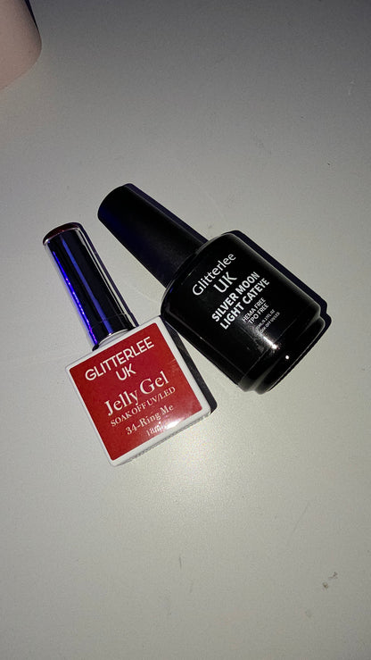 Dual Cateye 35 ml + Jelly 34 Ring Me gel polish