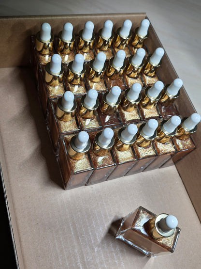 MADE IN FRANCE  luxurious glitter body & cuticle oil