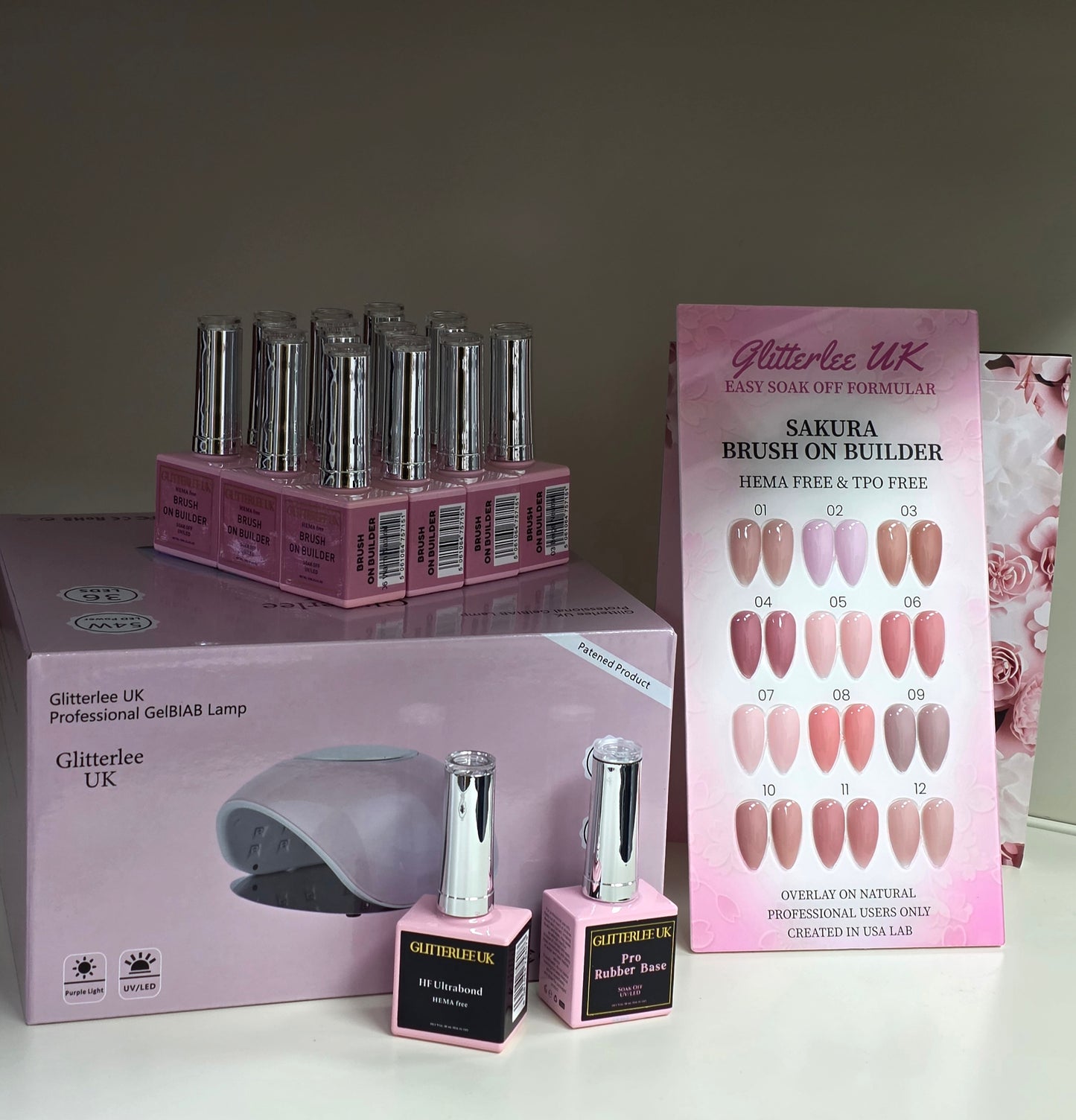 Start Kit of Brush on Builder Collection Combo