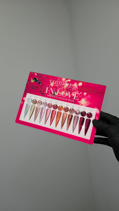 IN LOVE CATEYE GEL POLISH COLLECTION X 12 COLOR