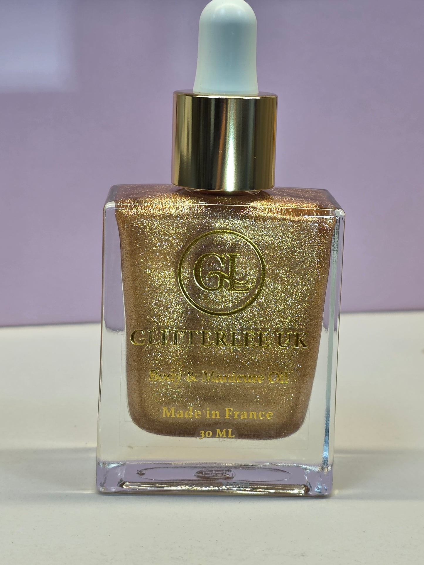 MADE IN FRANCE  luxurious glitter body & cuticle oil
